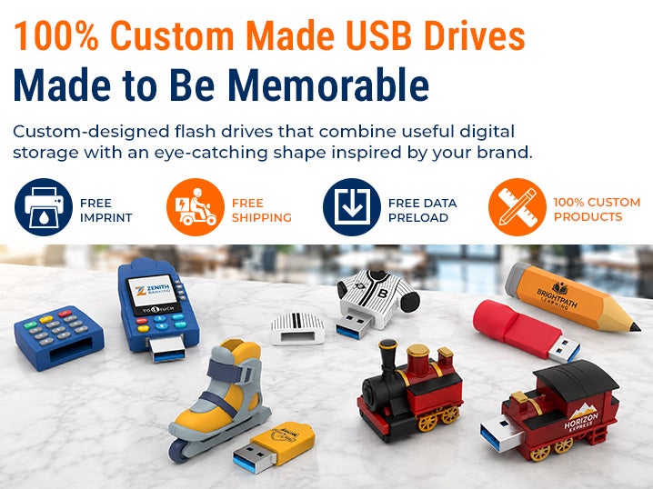 Custom Shaped USB Drives
