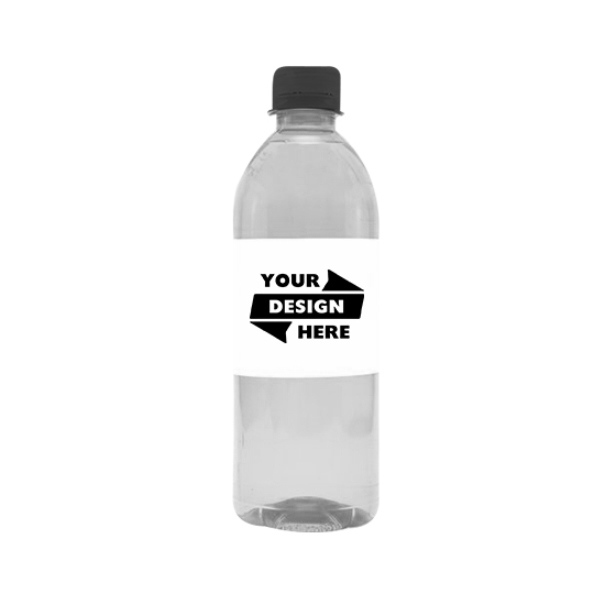 16.9 Oz. Water Bottle - Flat Cap