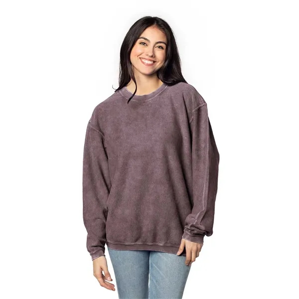 Chicka-D Ladies' Corded Crew Sweatshirt 147148