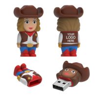 Cowgirl USB Flash Drive