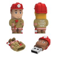 Firefighter USB Flash Drive Male