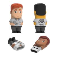 Office Worker USB Flash Drive Male 3.0 Model