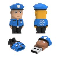 Police Officer USB Flash Drive Male 3.0 Model