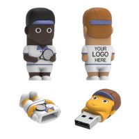 Tennis Player USB Flash Drive Male 3.0 Model