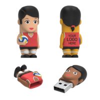 Volleyball Player USB Flash Drive Female