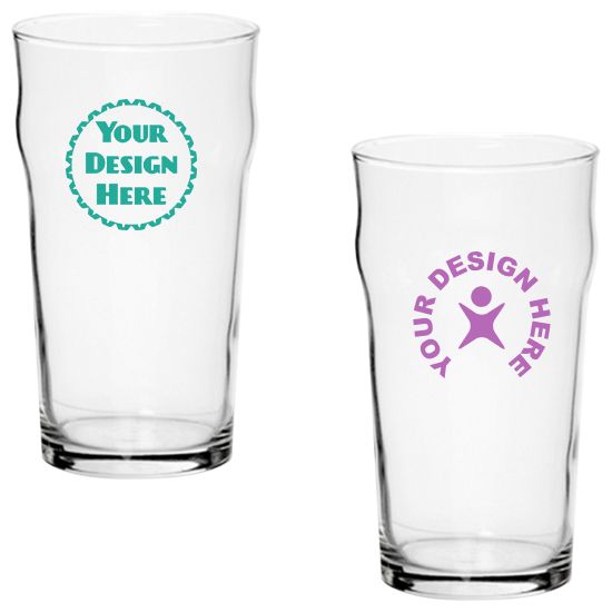 19 oz. Beer Pun Pilsner Glasses