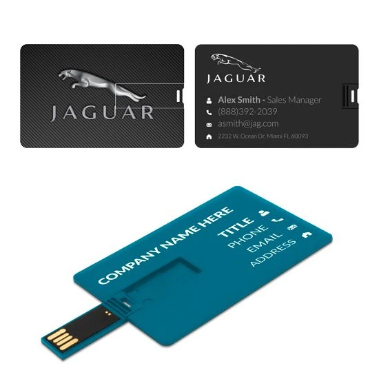 Regelmæssigt Regan Gavmild Business Card USB Flash Drive with Your Custom Logo FDBC162