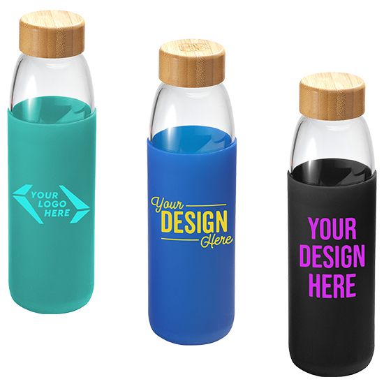 Customize Promotional Eco-friendly Borosilicate Glass Water Bottle