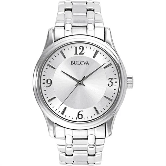 Bulova Corporate Collection Men s Watch W Round Silver Dial 127070