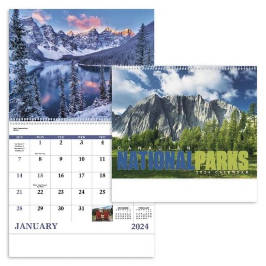 Canadian National Parks 2024 Calendar 134543