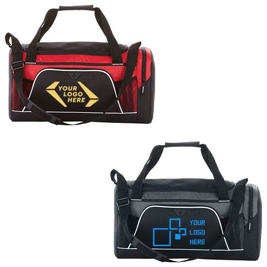 Customizable Coastal 20 Inch Duffel Bag printed with a Logo 106254