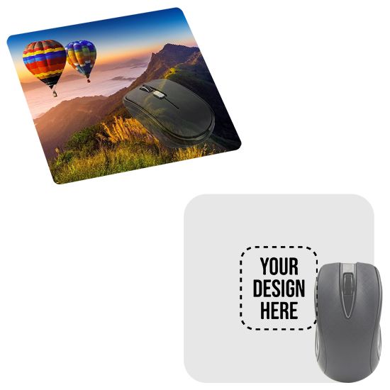 Personalized Computer Mouse Pad - Dye Sublimated - 6 Inch with Your Logo  102273