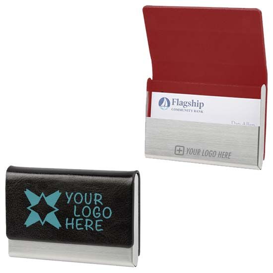 Customizable Executive Business Card Holder printed with a Logo 101167