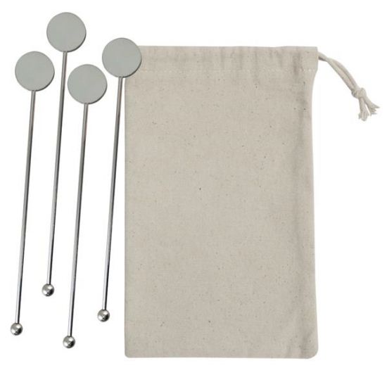 Stainless Steel Cocktail Stirrers Set 123095
