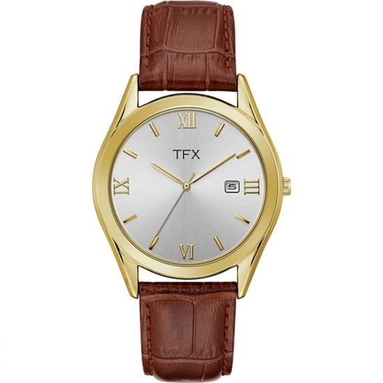 TFX Men's Brown Strap Watch 126793
