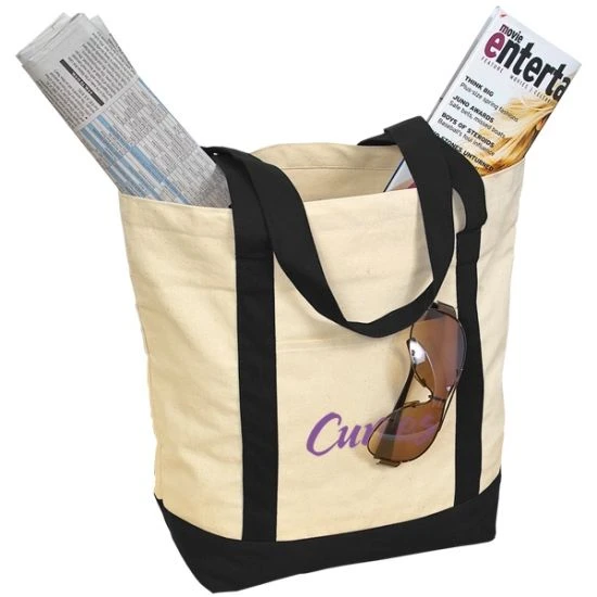 Two tone tote bag on sale