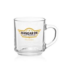 10 Oz. Arc Handy Glass Coffee Mugs