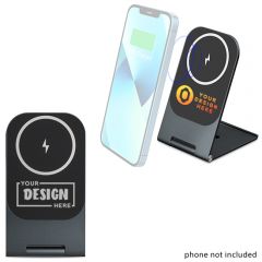 15W Slim Foldable Magnetic Wireless Charger Stand