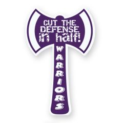 16 Inch  X 10 Inch  Double Axe Shape Rally Sign