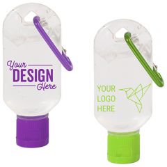 1.8 Oz. Hand Sanitizer With Carabiner
