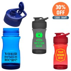 20 Oz. Pawn Plastic Water Bottles With Flip Lid