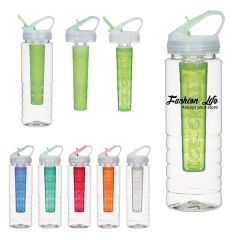 26 Oz. Pet Bottle With Infuser Chamber 