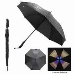 46 Inch  Arc Reflective Iridescence Umbrella