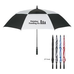 58 Inch Arc Windproof Vented Umbrella