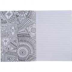 5.5 Inch X 8.5 Inch Doodle Coloring Notebook