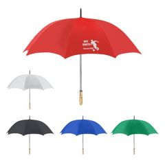 60 Inch  Arc Golf Umbrella With 100% Rpet Canopy