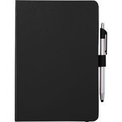 6 Inch X 8.5 Inch Crown Journal With Pen-Stylus