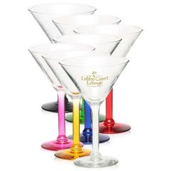 8.5 Oz. Libbey Salud Grande Wedding Martini Glasses
