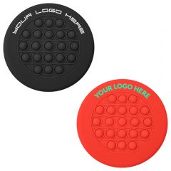Push Pop Stress Reliever Flying Disc