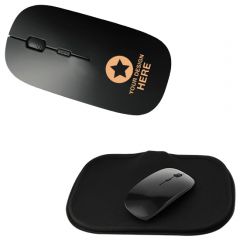 Accel Portable Wireless Mouse And Pad