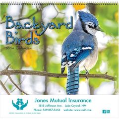 Backyard Birds Wall Calendar