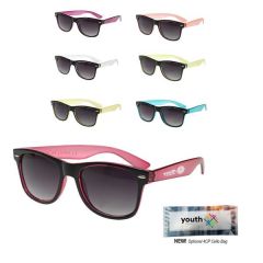 Bicolored Translucent Wayfare-Like Sunglasses