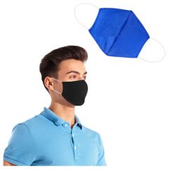 Blank Cotton Face Mask With Filter Pocket