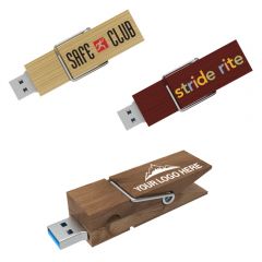 Clothespin USB Flash Drive