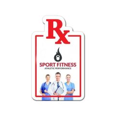 Colorful Branded Rx Pad Magnet