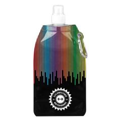 Compact And Handy Colorful Rainbow Collapsible Water Bottle
