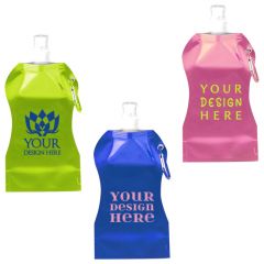 Compact And Handy Wave Collapsible Water Bottle