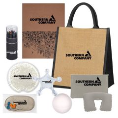 Complete Relaxation Set In A Jute Bag