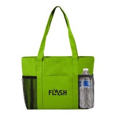Cooler Tote With Mesh Pockets