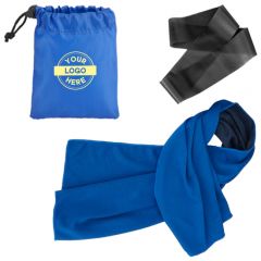 Cooling Towel And Resistance Loop In Pouch