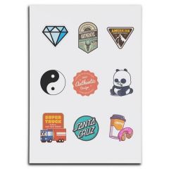 Custom Clear Vinyl Sticker Pages