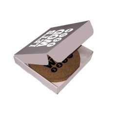 Custom Durable And Absorbent Cork Coaster Set In A Box