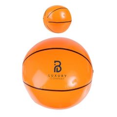Custom Inflatable Basketball Beach Ball- 14 Inch 
