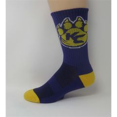 Custom Knit Dress Socks With Knit-In-Logo