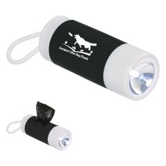 Dog Bag Dispenser With Flashlight