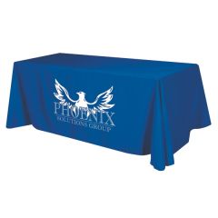 Flat 4-Sided Table Cover - Fits 8 Foot Standard Table